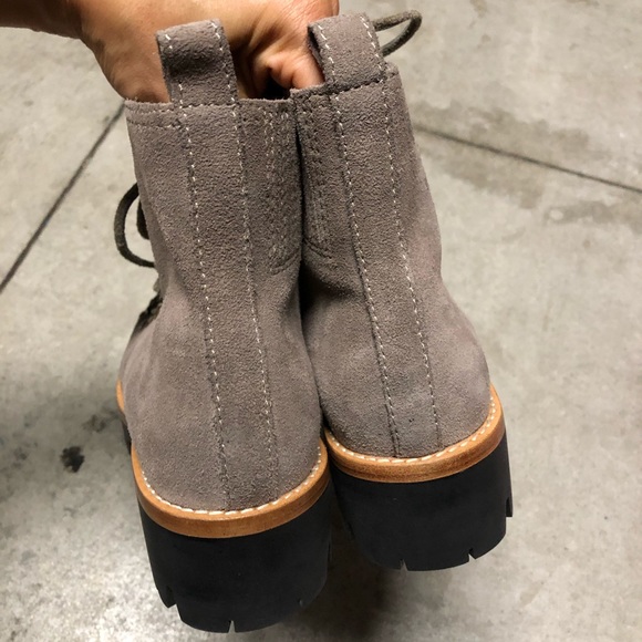 NEW Jeffrey Campbell Lace Up Hiker Boot - Picture 8 of 9